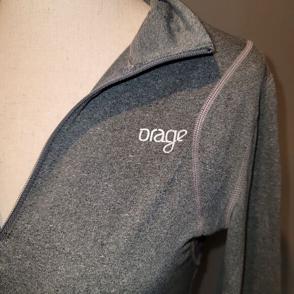 Orage 1/4 Zip Base Layer Size Small - Picture 2 of 6